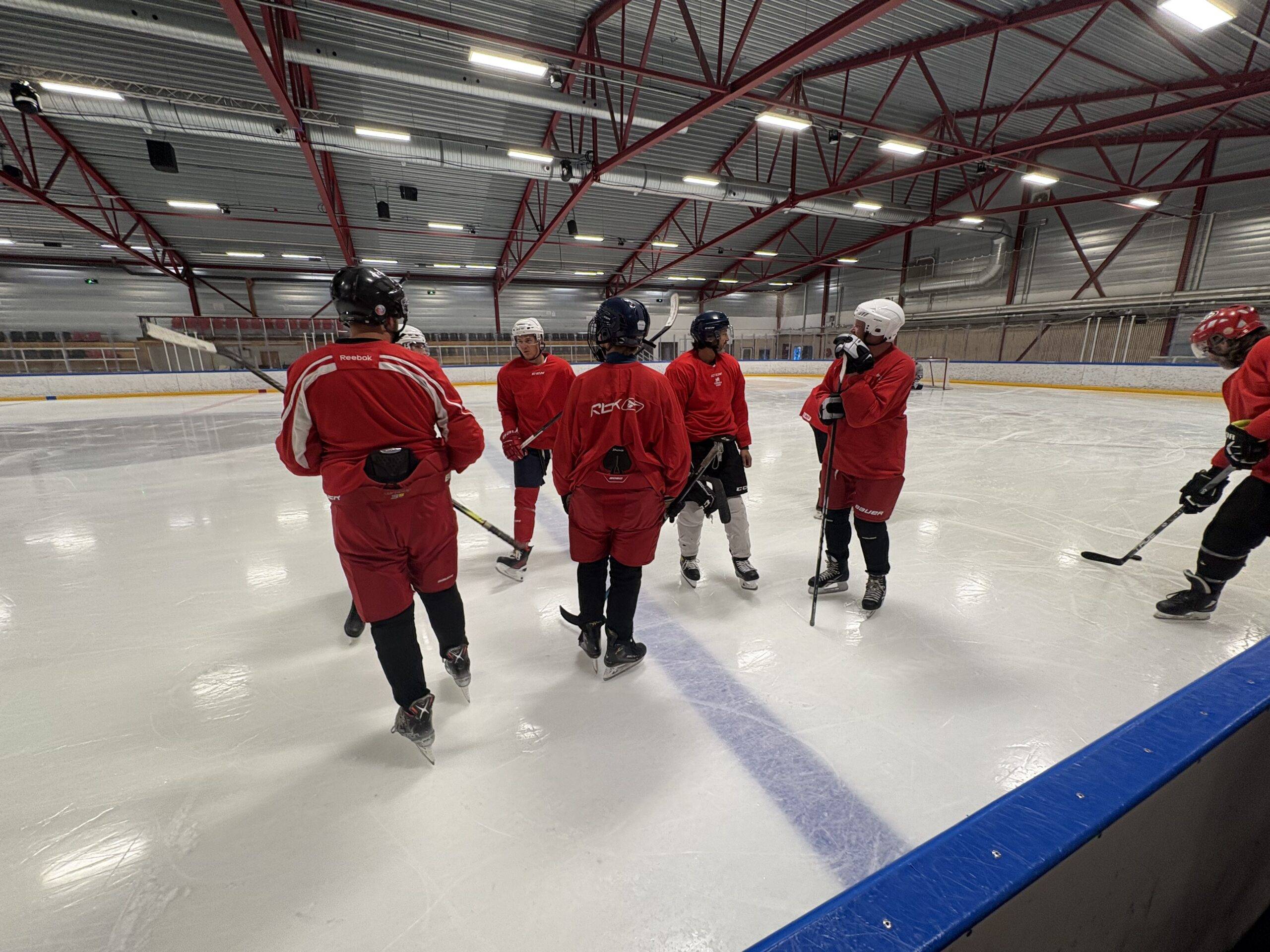 Start med ishockey
